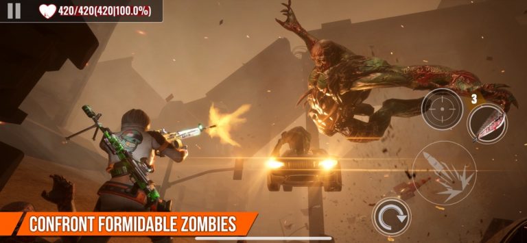ZOMBIE HUNTER: Offline Games для iOS — скриншот 1