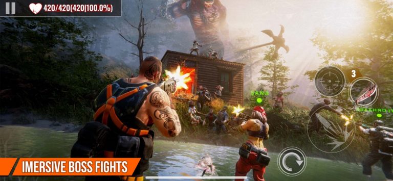 ZOMBIE HUNTER: Offline Games для iOS — скриншот 4