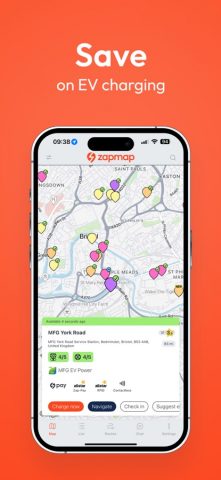 Zapmap: EV charging points map для iOS — скриншот 5