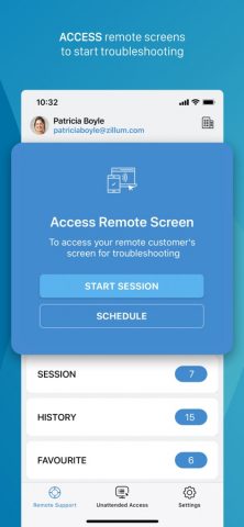 Zoho Assist — Remote Desktop для iOS — скриншот 1