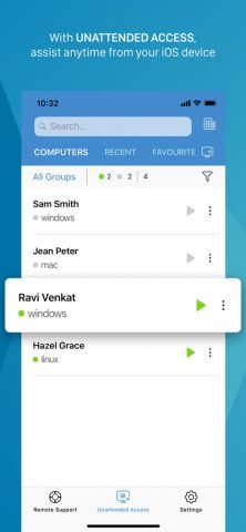 Zoho Assist — Remote Desktop для iOS — скриншот 2