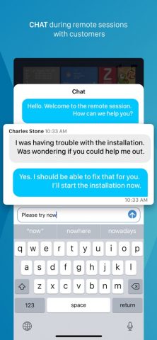 Zoho Assist — Remote Desktop для iOS — скриншот 5