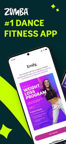 Zumba — Dance Fitness Workout для Android — скриншот 1