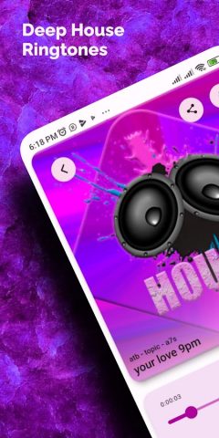 Звук Deep House для Android — скриншот 1
