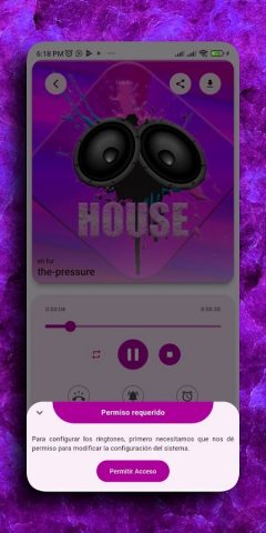 Звук Deep House для Android — скриншот 4