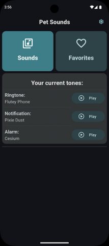 Звуки кошек и собак для Android — скриншот 1
