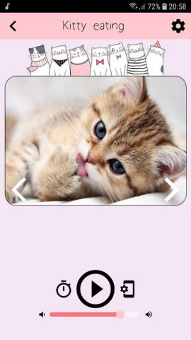 Звуки кошки для Android — скриншот 2