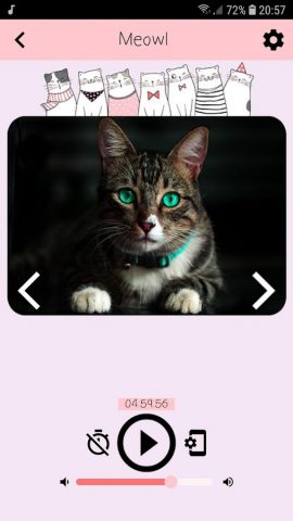 Звуки кошки для Android — скриншот 3