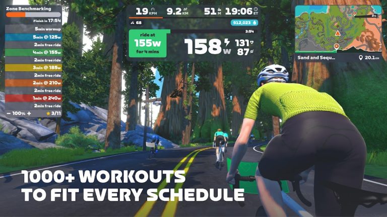 Zwift: Indoor Cycling Fitness для Android — скриншот 4