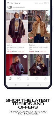 boohoo – Clothes Shopping для Android — скриншот 2