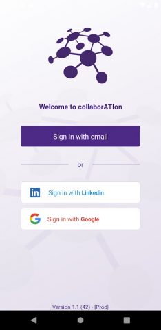 collaborATIon™ для Android — скриншот 1