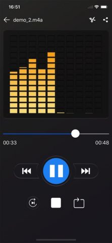 диктофон — Voz для iOS — скриншот 5