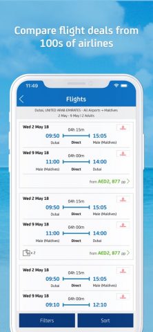 dnata Travel для iOS — скриншот 2