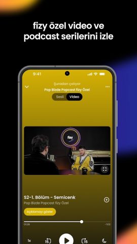 fizy – Музыка & видео для Android — скриншот 4