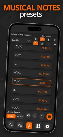 генератор частоты для iOS — скриншот 3