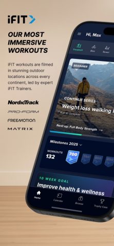 iFIT Workouts для iOS — скриншот 1