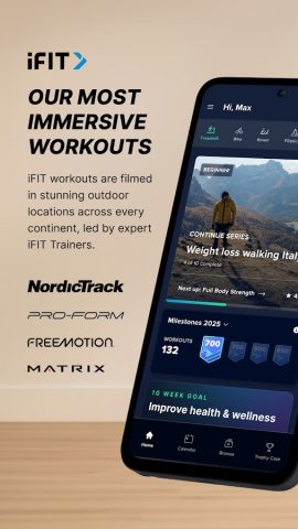 iFIT Workouts — скриншот 1