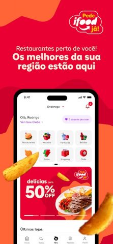 iFood comida e mercado em casa для Android — скриншот 2