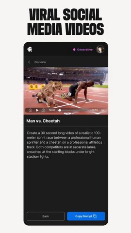 invideo AI: AI Video Generator для Android — скриншот 2