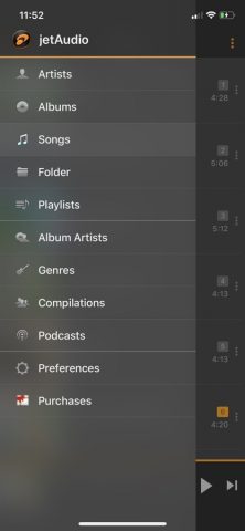 jetAudio Hi-Res Music Player для iOS — скриншот 2