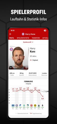 kicker Fußball News для Android — скриншот 3