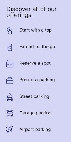 meterUP Parking для Android — скриншот 2