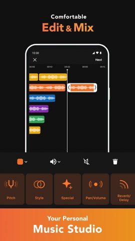 nana — music collaboration app для Android — скриншот 2