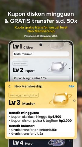 neobank dari BNC Digital для Android — скриншот 2