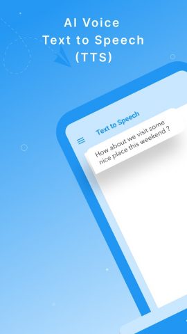 преобразовать текст в речь для Android — скриншот 2