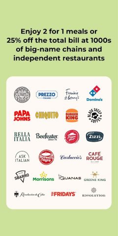 tastecard для Android — скриншот 2