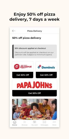 tastecard для Android — скриншот 5