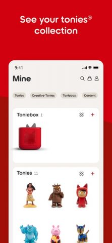 tonies для iOS — скриншот 1