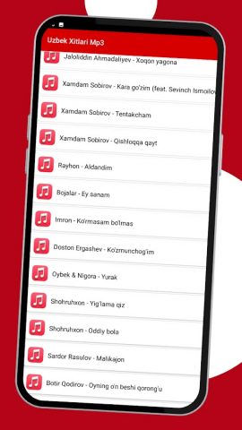 узбекча хит кушиклар 2025 для Android — скриншот 1