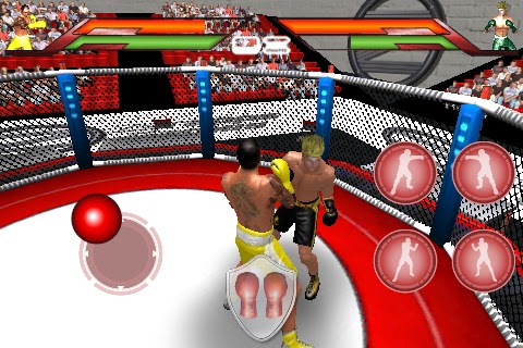 виртуальный бокс 3D-игры — скриншот 1