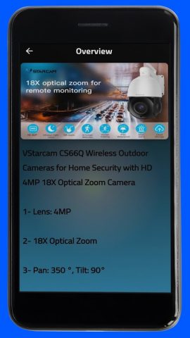 vstarcam camera guide для Android — скриншот 3