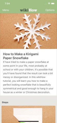 wikiHow для iOS — скриншот 2