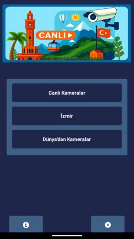 İzmir Şehir Kameraları для Android — скриншот 1