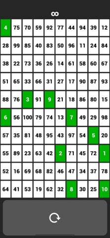 1 до 100 число игру для iOS — скриншот 3