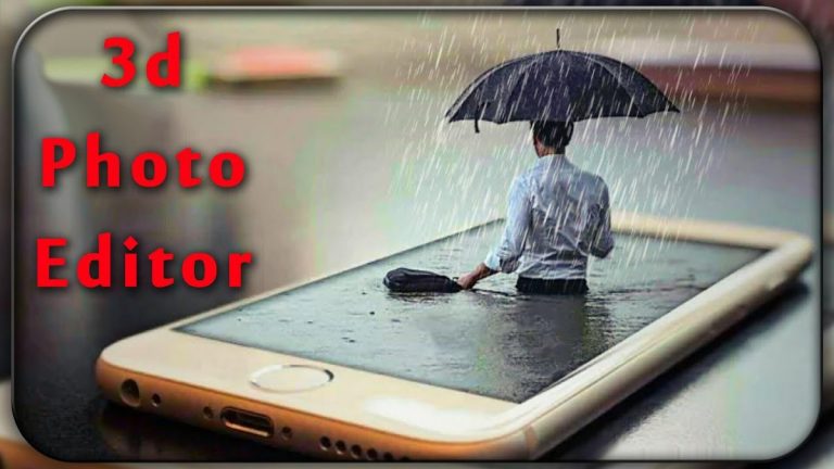 3D Photo Editor для Android — скриншот 3