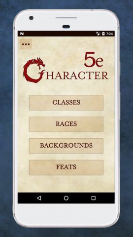 5e Character для Android — скриншот 1