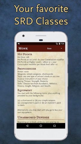 5e Character для Android — скриншот 4
