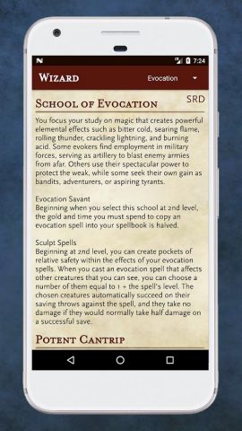 5e Character для Android — скриншот 5