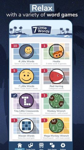 7 Little Words and More для Android — скриншот 1