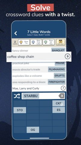 7 Little Words and More для Android — скриншот 2