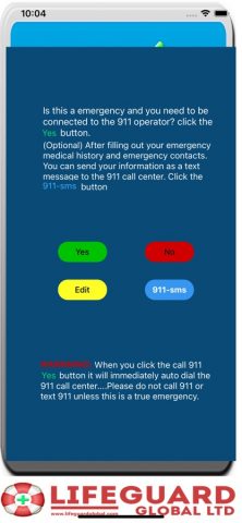 911sms для iOS — скриншот 2