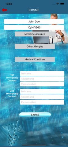 911sms для iOS — скриншот 4