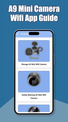A9 Mini Camera Wifi App Guide для Android — скриншот 5