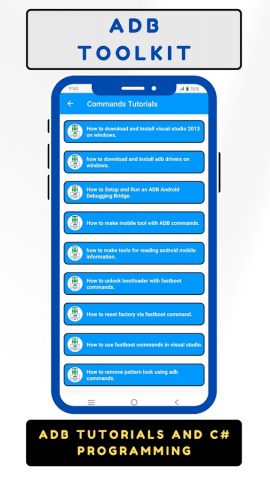 ADB Shell / Fastboot Commands для Android — скриншот 4