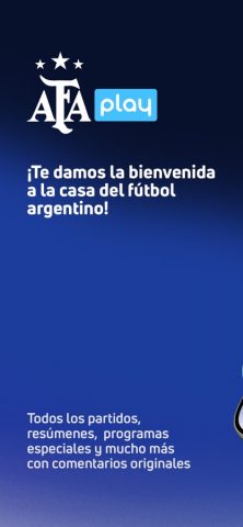 AFA Play для iOS — скриншот 1