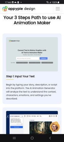 AI Animation Generator для Android — скриншот 3